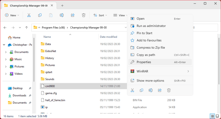 Running old CM & FM games on Windows – Fuller FM